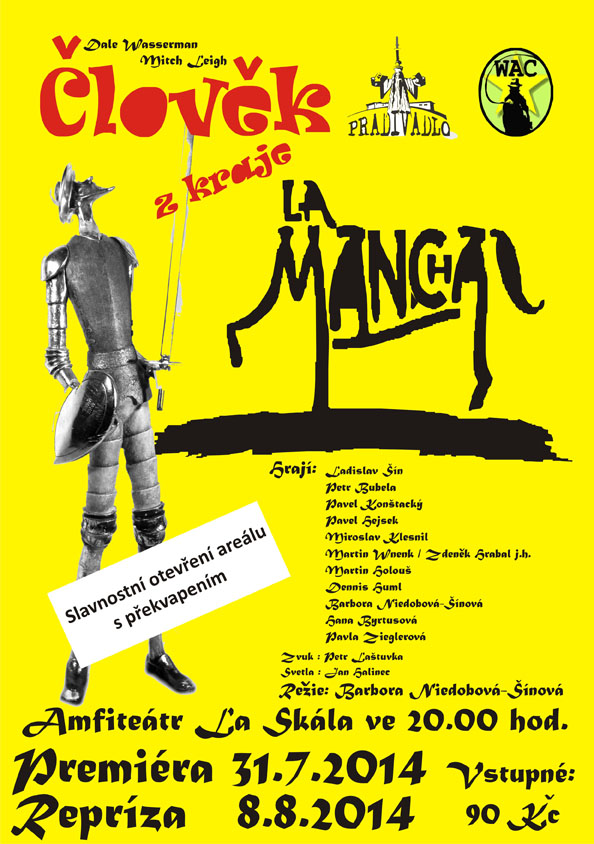Člověk z kraje La Mancha (2014) - banner podstránky