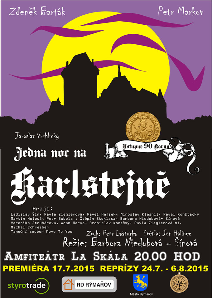 Jedna noc na Karlštejně (2015) - banner podstránky